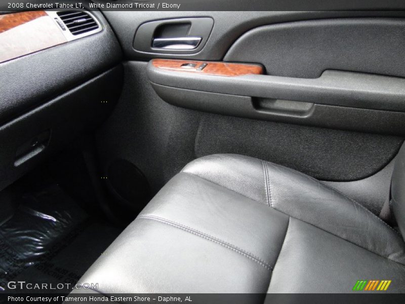 White Diamond Tricoat / Ebony 2008 Chevrolet Tahoe LT