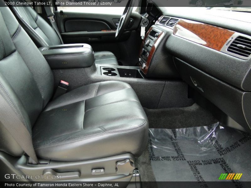 White Diamond Tricoat / Ebony 2008 Chevrolet Tahoe LT