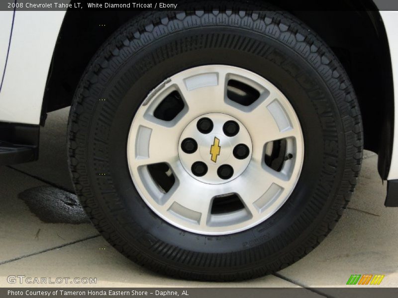 White Diamond Tricoat / Ebony 2008 Chevrolet Tahoe LT
