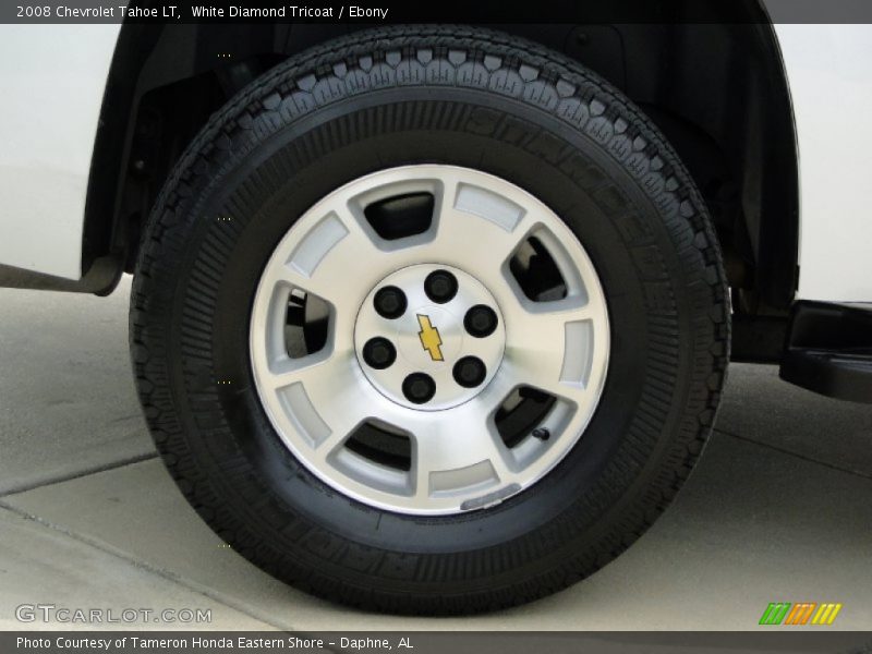 White Diamond Tricoat / Ebony 2008 Chevrolet Tahoe LT
