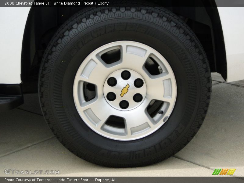 White Diamond Tricoat / Ebony 2008 Chevrolet Tahoe LT