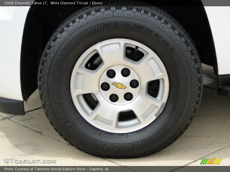 White Diamond Tricoat / Ebony 2008 Chevrolet Tahoe LT