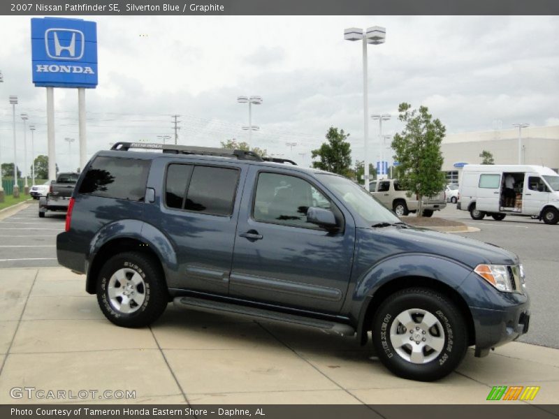 Silverton Blue / Graphite 2007 Nissan Pathfinder SE