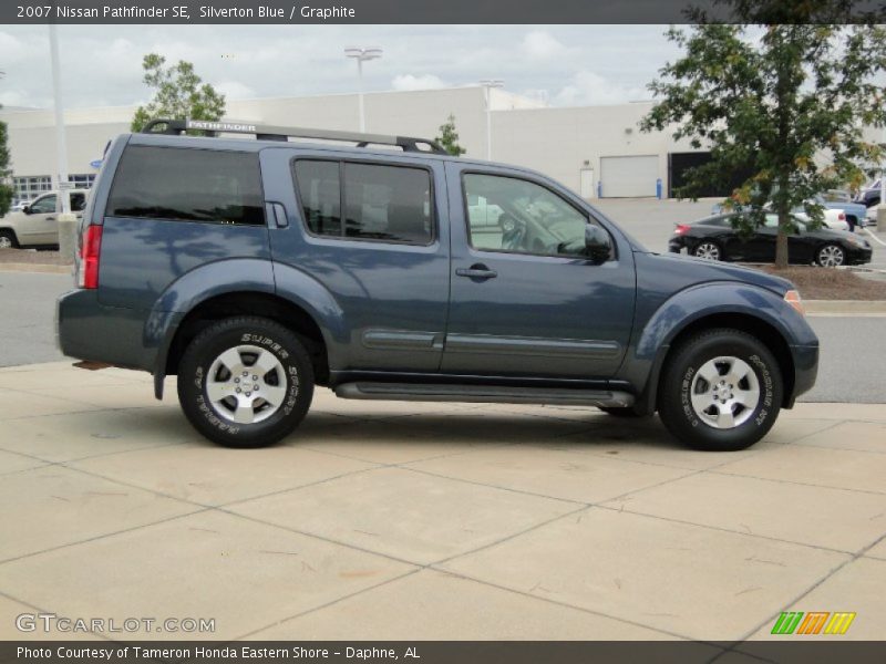 Silverton Blue / Graphite 2007 Nissan Pathfinder SE