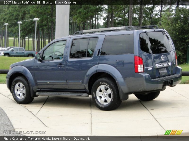 Silverton Blue / Graphite 2007 Nissan Pathfinder SE