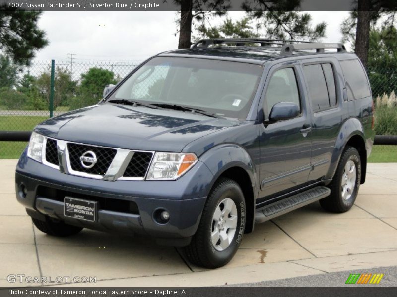 Silverton Blue / Graphite 2007 Nissan Pathfinder SE
