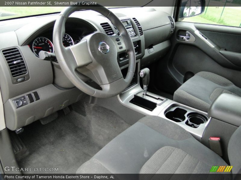 Graphite Interior - 2007 Pathfinder SE 