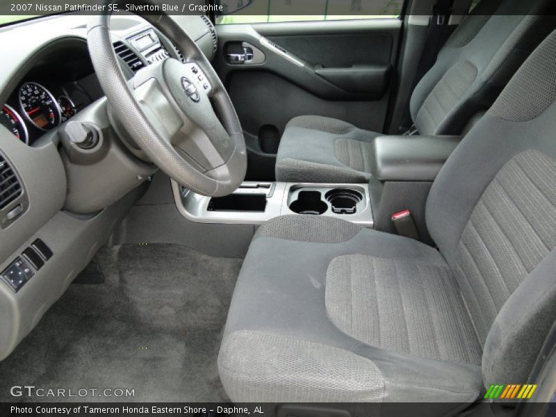  2007 Pathfinder SE Graphite Interior