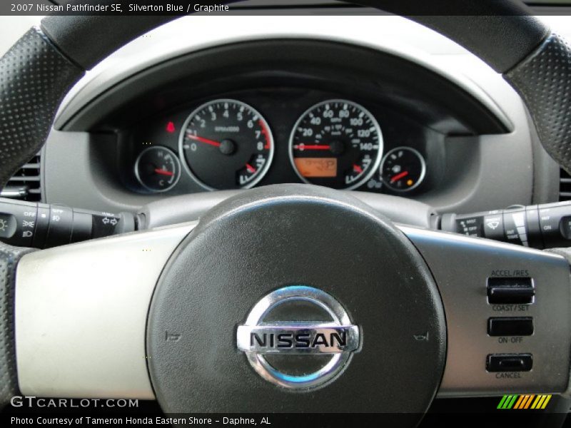 Silverton Blue / Graphite 2007 Nissan Pathfinder SE