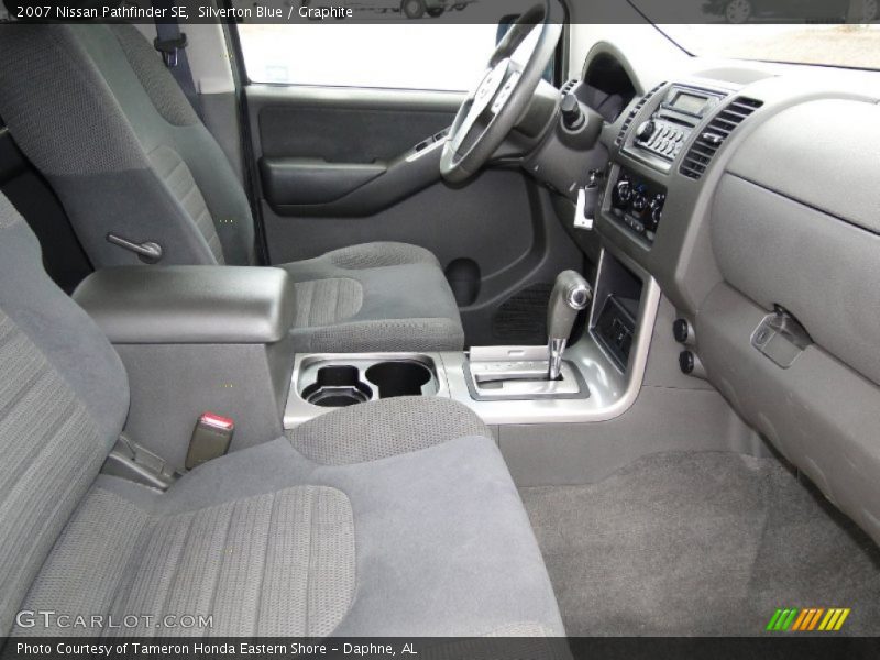 Silverton Blue / Graphite 2007 Nissan Pathfinder SE
