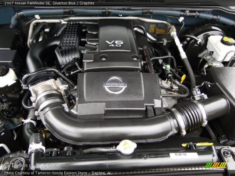  2007 Pathfinder SE Engine - 4.0 Liter DOHC 24-Valve VVT V6