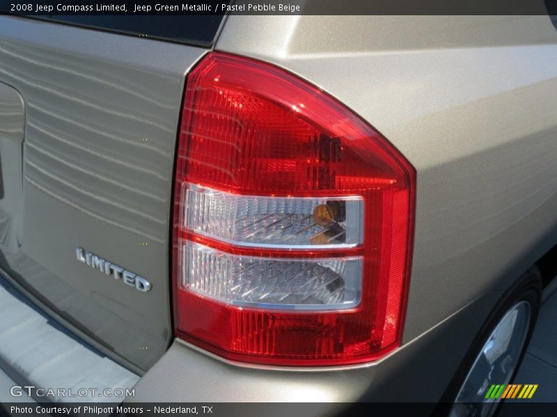 Jeep Green Metallic / Pastel Pebble Beige 2008 Jeep Compass Limited