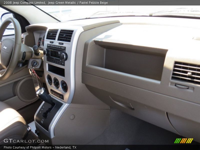 Jeep Green Metallic / Pastel Pebble Beige 2008 Jeep Compass Limited