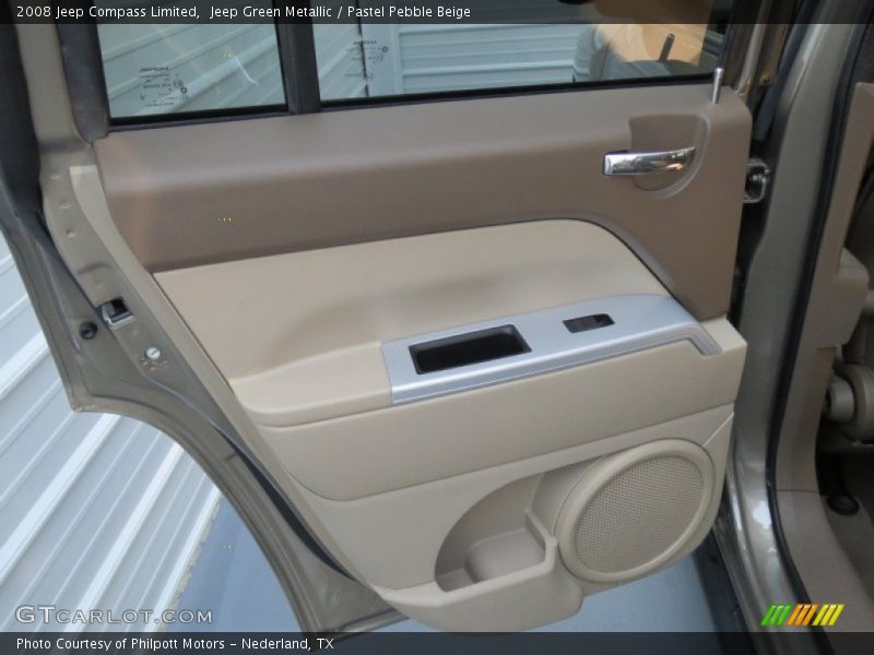 Jeep Green Metallic / Pastel Pebble Beige 2008 Jeep Compass Limited