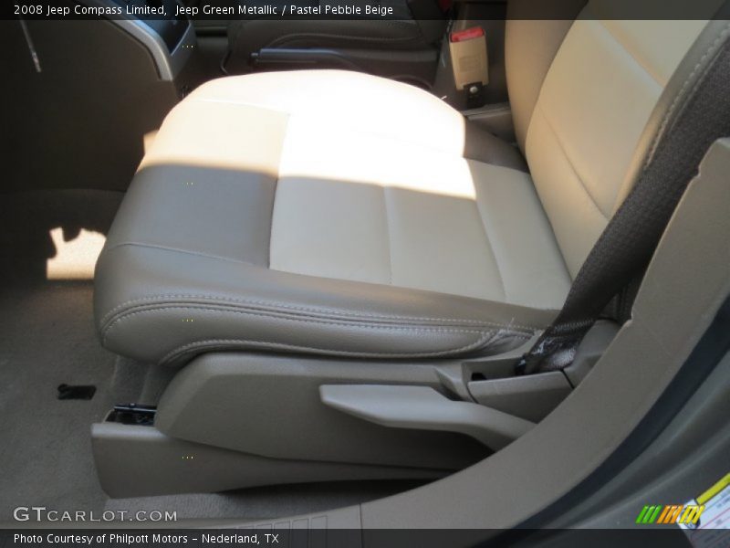 Jeep Green Metallic / Pastel Pebble Beige 2008 Jeep Compass Limited