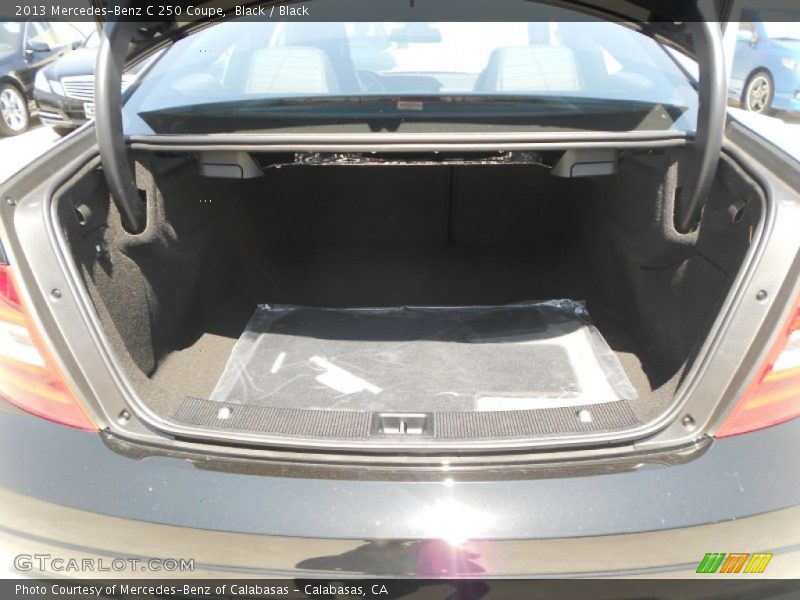 Black / Black 2013 Mercedes-Benz C 250 Coupe