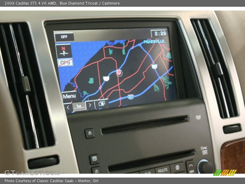Blue Diamond Tricoat / Cashmere 2009 Cadillac STS 4 V6 AWD