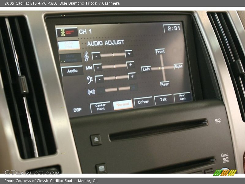 Blue Diamond Tricoat / Cashmere 2009 Cadillac STS 4 V6 AWD