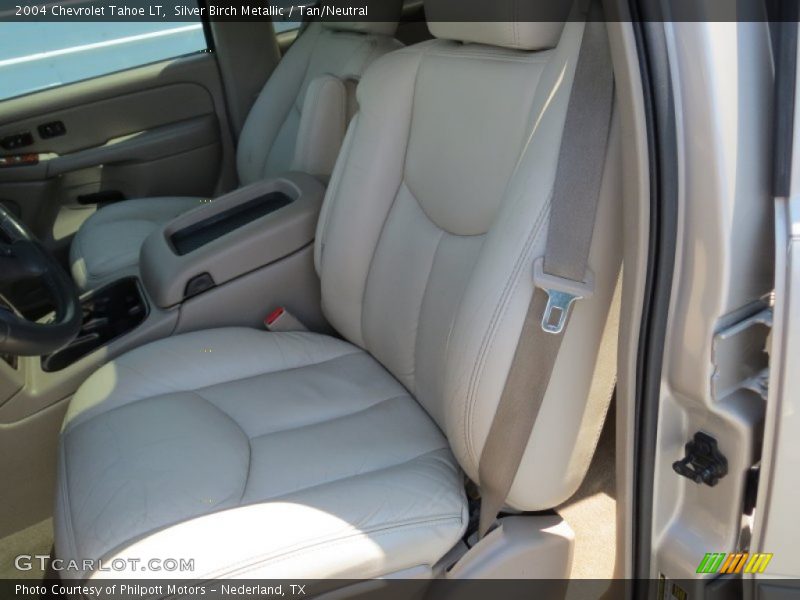 Silver Birch Metallic / Tan/Neutral 2004 Chevrolet Tahoe LT