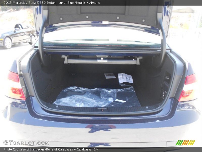 Lunar Blue Metallic / Almond 2013 Mercedes-Benz E 350 Sedan