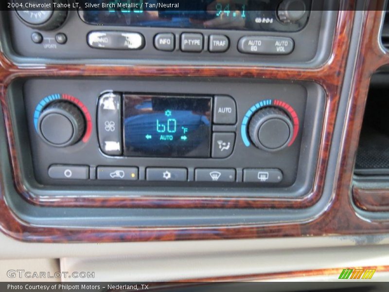Silver Birch Metallic / Tan/Neutral 2004 Chevrolet Tahoe LT