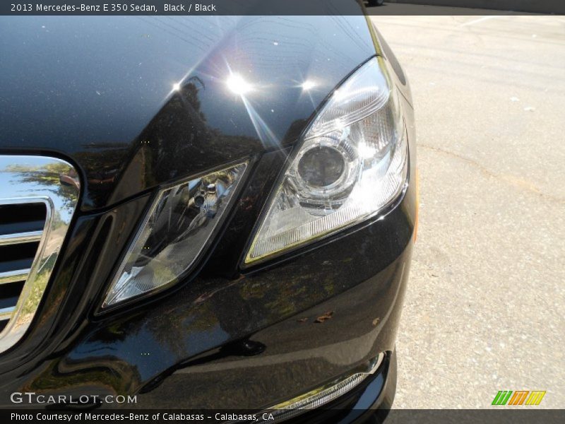 Black / Black 2013 Mercedes-Benz E 350 Sedan