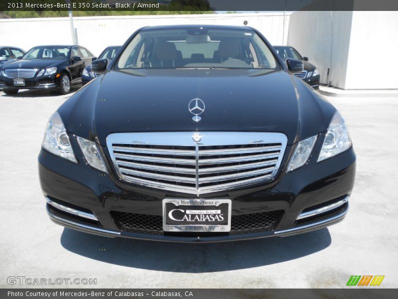 Black / Almond 2013 Mercedes-Benz E 350 Sedan