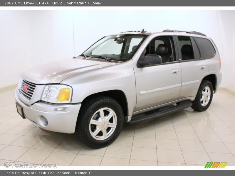 Liquid Silver Metallic / Ebony 2007 GMC Envoy SLT 4x4