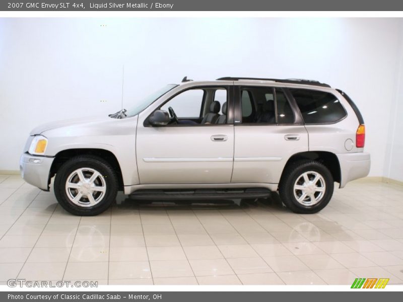 Liquid Silver Metallic / Ebony 2007 GMC Envoy SLT 4x4