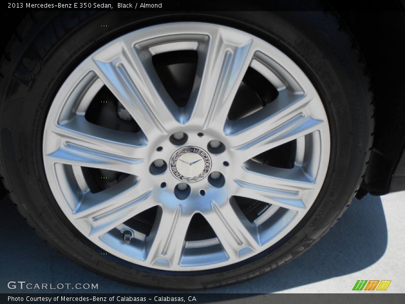 Black / Almond 2013 Mercedes-Benz E 350 Sedan