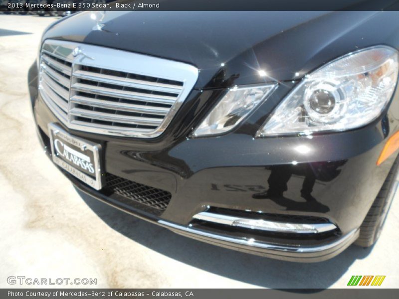 Black / Almond 2013 Mercedes-Benz E 350 Sedan