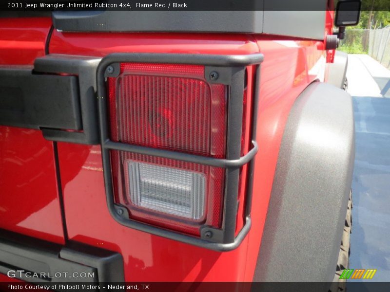 Flame Red / Black 2011 Jeep Wrangler Unlimited Rubicon 4x4