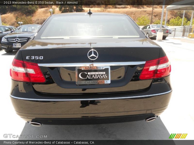 Black / Almond 2013 Mercedes-Benz E 350 Sedan
