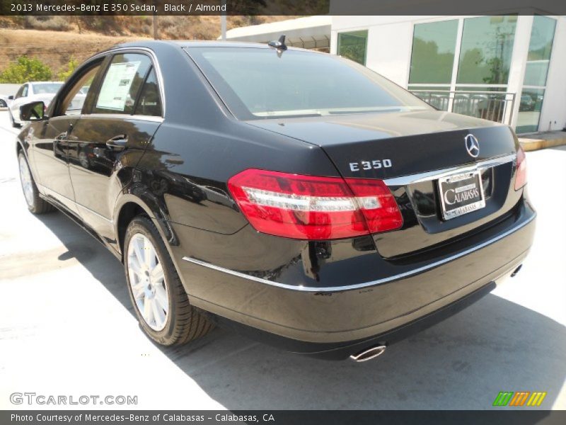 Black / Almond 2013 Mercedes-Benz E 350 Sedan
