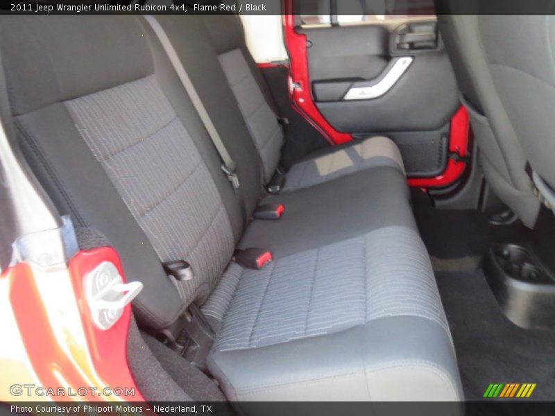 Flame Red / Black 2011 Jeep Wrangler Unlimited Rubicon 4x4
