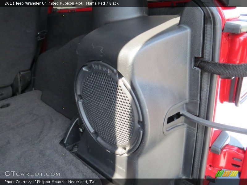 Flame Red / Black 2011 Jeep Wrangler Unlimited Rubicon 4x4
