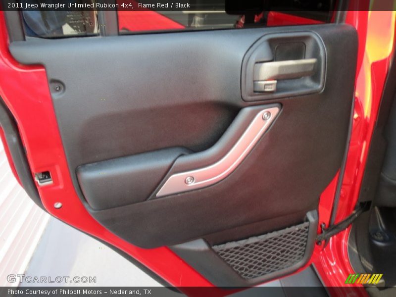 Flame Red / Black 2011 Jeep Wrangler Unlimited Rubicon 4x4