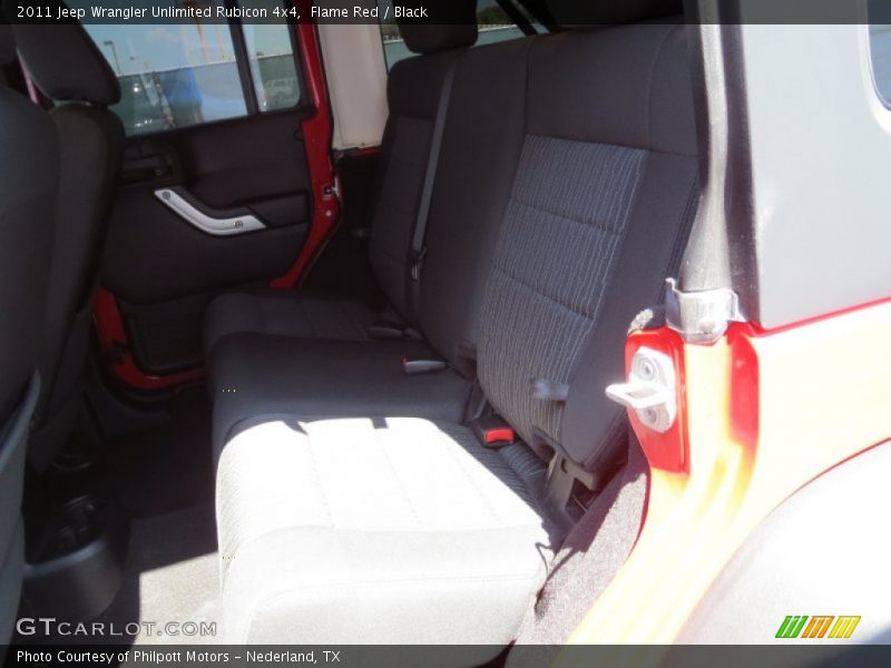 Flame Red / Black 2011 Jeep Wrangler Unlimited Rubicon 4x4