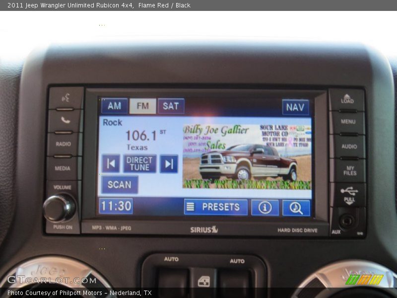 Flame Red / Black 2011 Jeep Wrangler Unlimited Rubicon 4x4