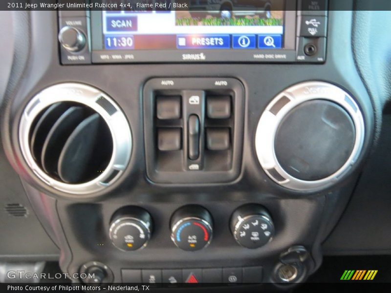 Flame Red / Black 2011 Jeep Wrangler Unlimited Rubicon 4x4