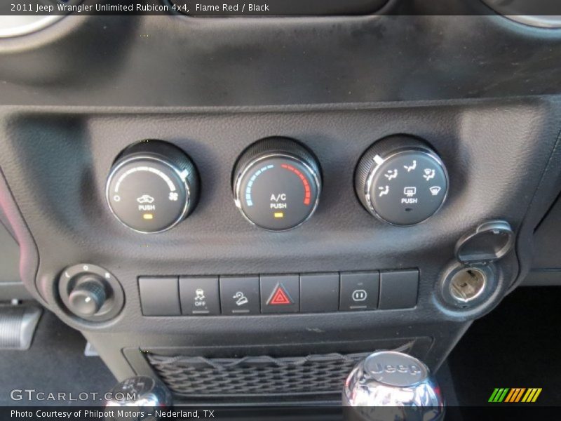 Flame Red / Black 2011 Jeep Wrangler Unlimited Rubicon 4x4