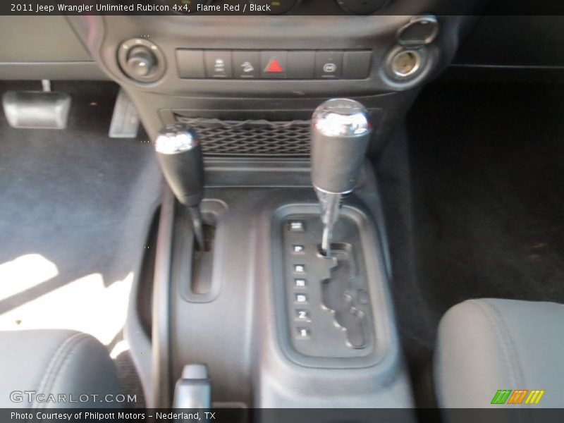 Flame Red / Black 2011 Jeep Wrangler Unlimited Rubicon 4x4
