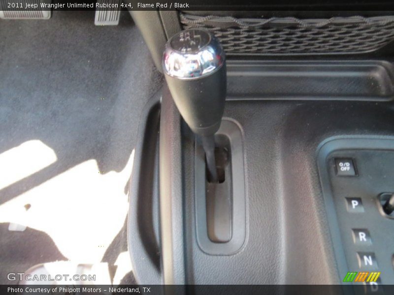 Flame Red / Black 2011 Jeep Wrangler Unlimited Rubicon 4x4