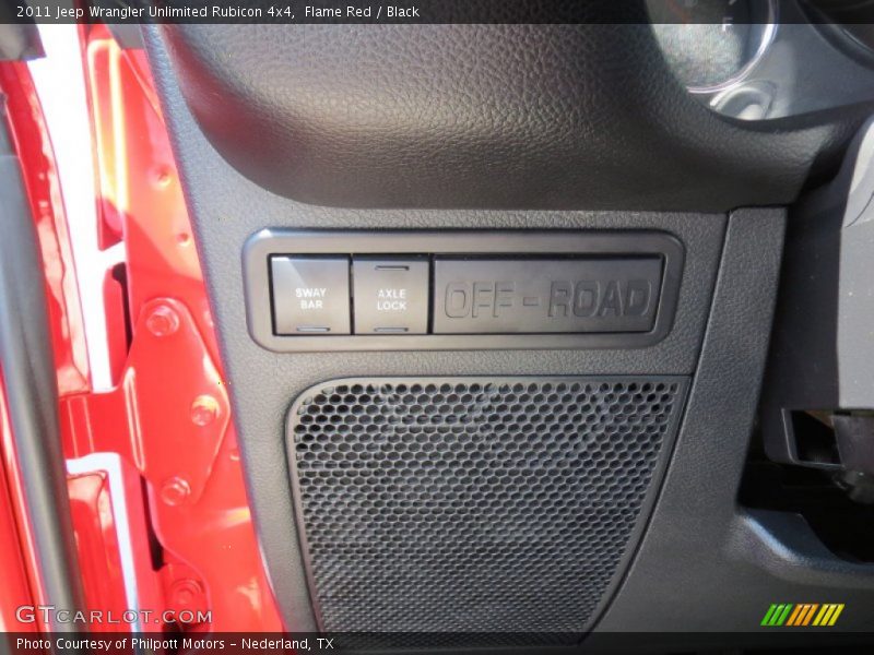 Flame Red / Black 2011 Jeep Wrangler Unlimited Rubicon 4x4
