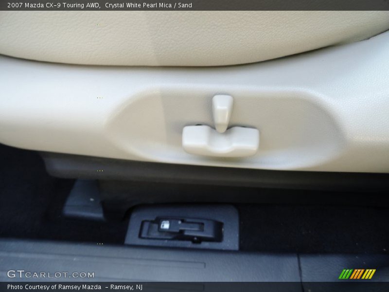 Crystal White Pearl Mica / Sand 2007 Mazda CX-9 Touring AWD