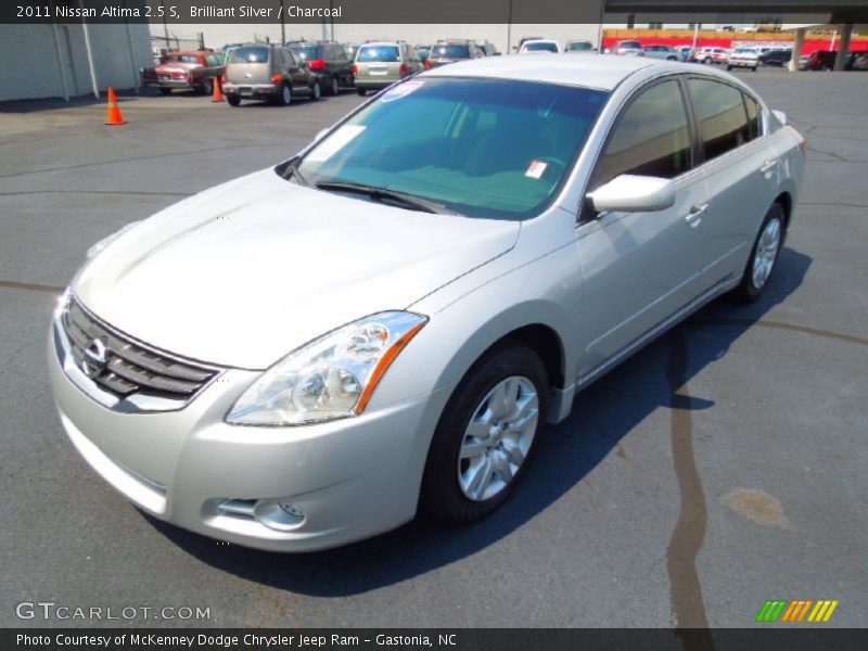 Brilliant Silver / Charcoal 2011 Nissan Altima 2.5 S