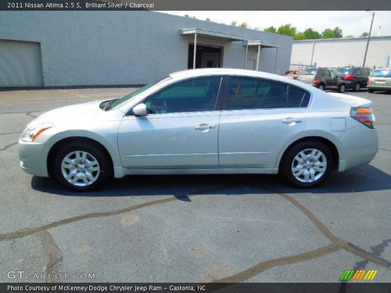 Brilliant Silver / Charcoal 2011 Nissan Altima 2.5 S