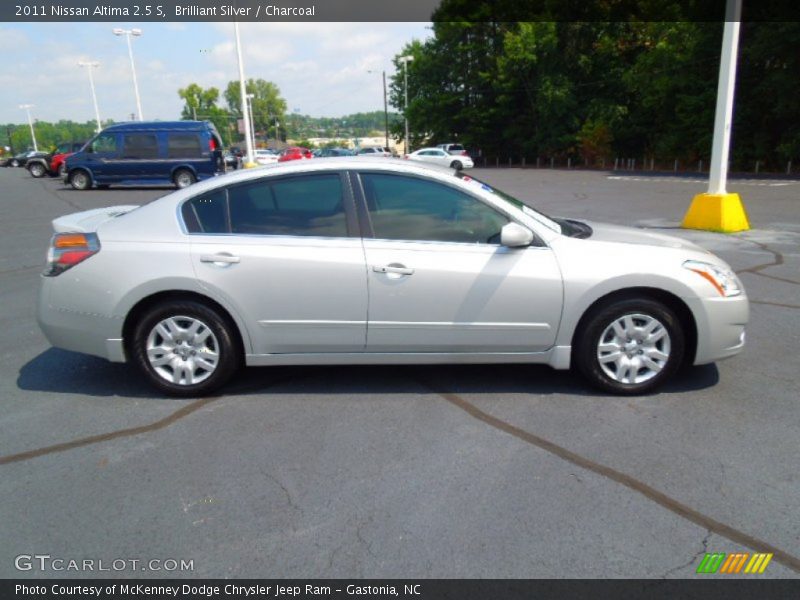 Brilliant Silver / Charcoal 2011 Nissan Altima 2.5 S