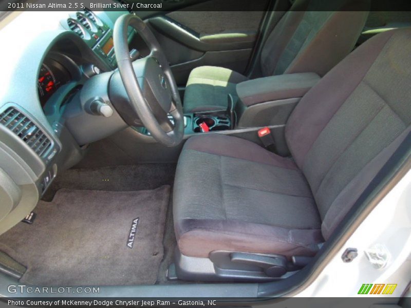 Brilliant Silver / Charcoal 2011 Nissan Altima 2.5 S