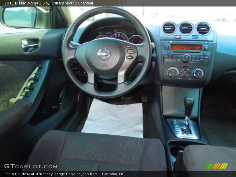 Brilliant Silver / Charcoal 2011 Nissan Altima 2.5 S